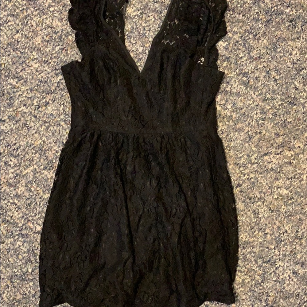 Black Lace BCBG Dress